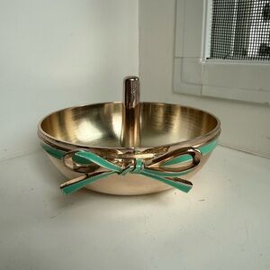 Kate Spade Gold and Turquoise Ring Holder
